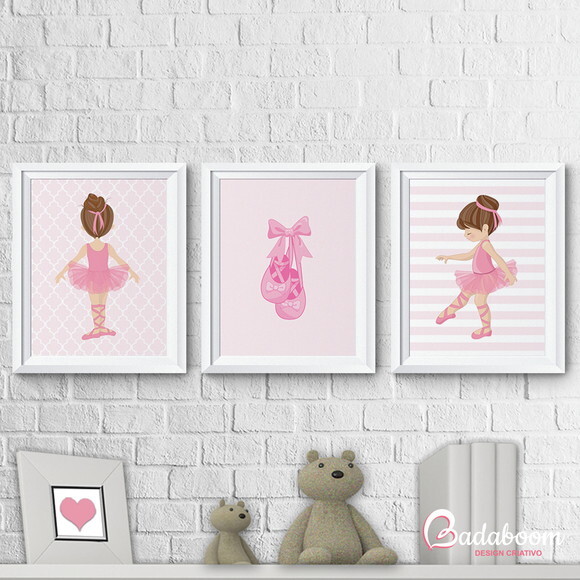 Kit Arte Digital para Poster Bailarina - C.1191