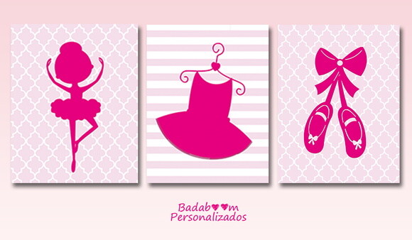 Kit Arte Digital Para Poster Bailarina - C.67