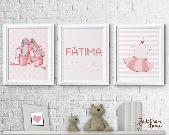 Kit Arte Digital para Poster Bailarina - C.322