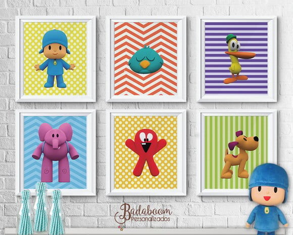 Kit Arte Digital Para Poster De Festa Pocoyo