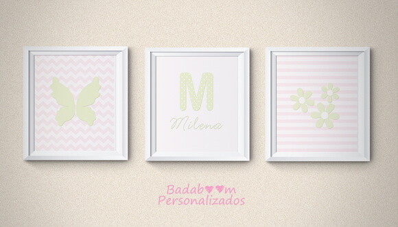 Kit Arte Digital para Poster Jardim III