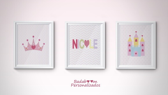 Kit Arte Digital Para Poster Princesa