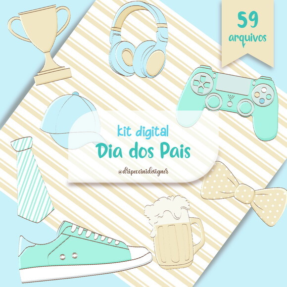 Kit Digital Dia dos Pais