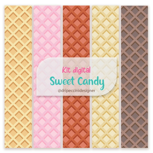 Kit Digital Sweet Candy