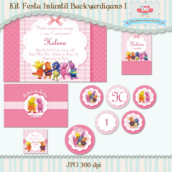 Kit Festa Infantil Backyardigans - C..621