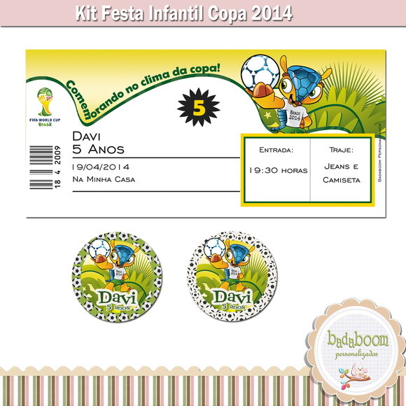 Kit Festa Infantil Futebol