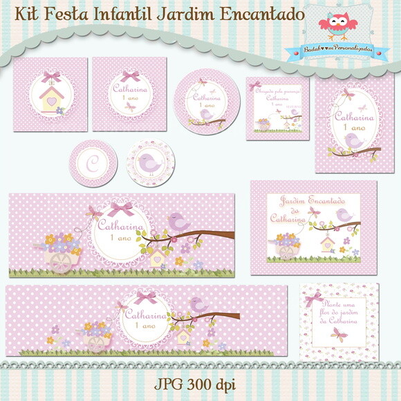 Kit Festa Infantil Jardim - C.731