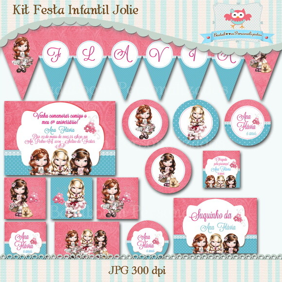 Kit Festa Infantil Jolie - C.716