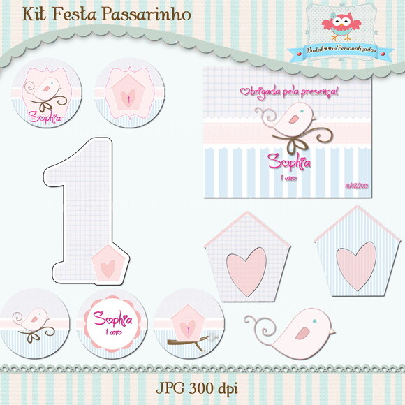 Kit Festa Passarinho - C.627