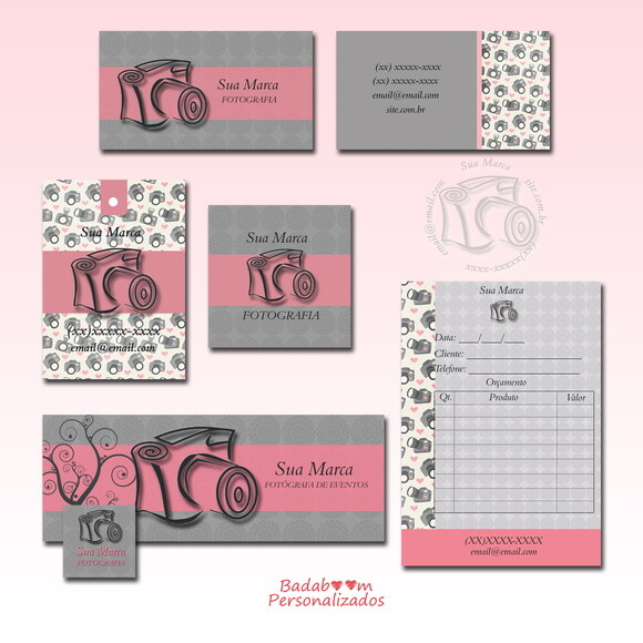 Kit Identidade Visual Fotografia