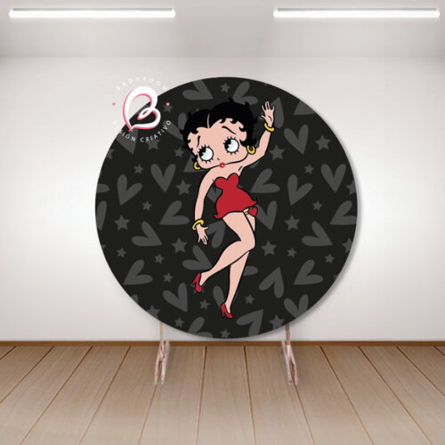 Arte Digital Painel Betty Boop