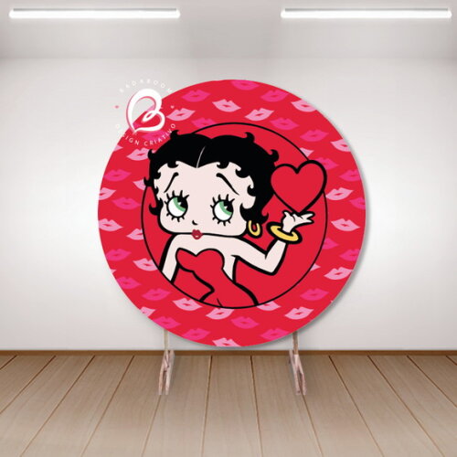 Arte Digital Painel Betty Boop