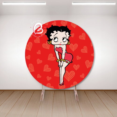 Arte Digital Painel Betty Boop