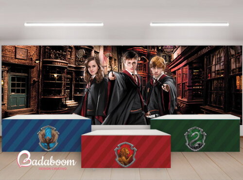 Arte Digital Painel Harry Potter