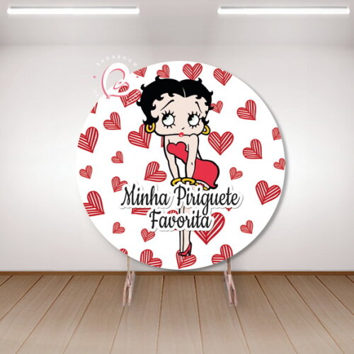 Arte Digital Painel Betty Boop