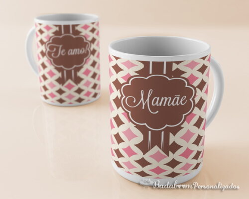 Arte Digital Para Caneca Mãe Vintage