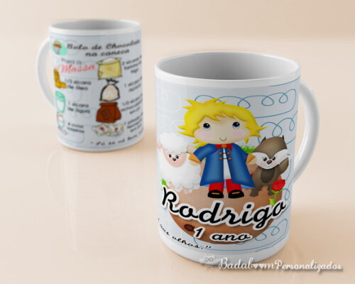 Arte Digital Para Caneca Pequeno Principe