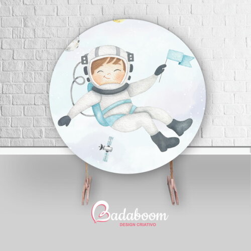Arte Digital Para Painel Astronauta