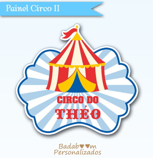Arte Digital Para Painel Circo