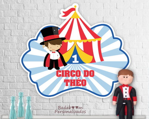 Arte Digital Para Painel Circo