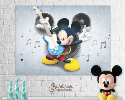 Arte Digital Para Painel Mickey
