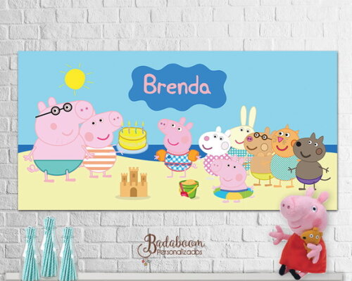 Arte Digital Para Painel Pig