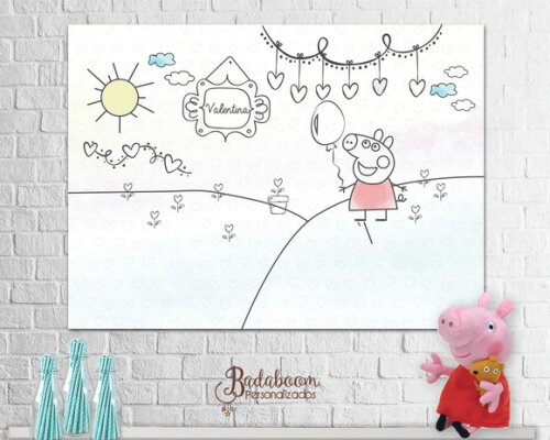 Arte Digital Para Painel Pig