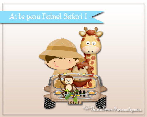 Arte Digital Para Painel Safari