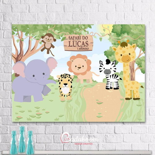 Arte Digital para Painel Safari - C.974