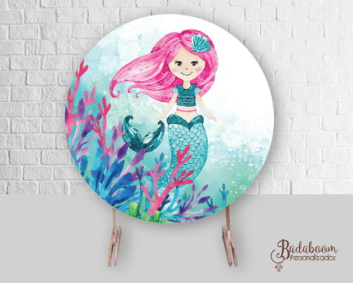 Arte Digital Para Painel Sereia