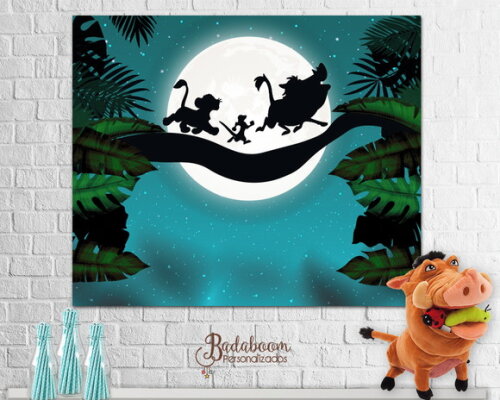 Arte Digital Para Painel Timão E Pumba