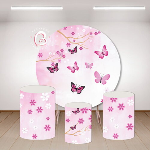 Kit Arte Digital Painel Borboletas