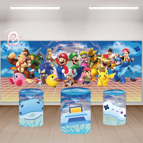 Kit Arte Digital Painel Games