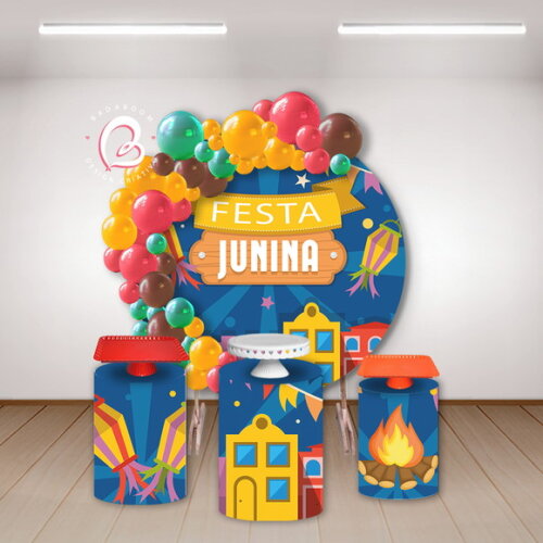 Kit Arte Digital Painel Festa Junina