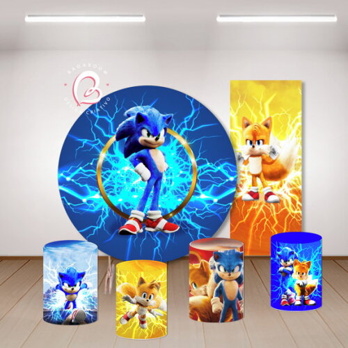 Kit Arte Digital Painel Sonic