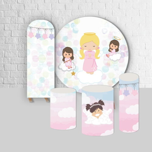 Kit Arte Digital para Painel Anjinha