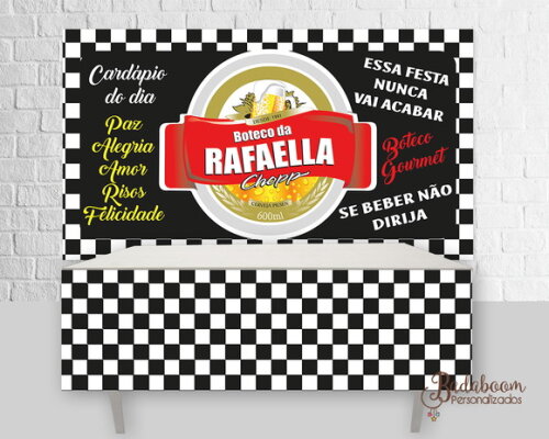 Kit Arte Digital Para Painel Boteco