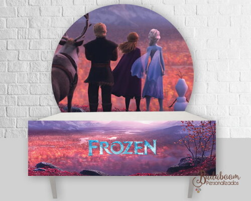 Kit Arte Digital Para Painel Frozen