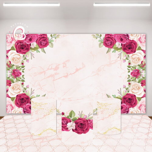Kit Arte Digital para Painel Floral
