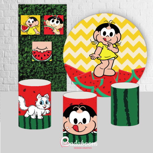 Kit Arte Digital Para Painel Magali