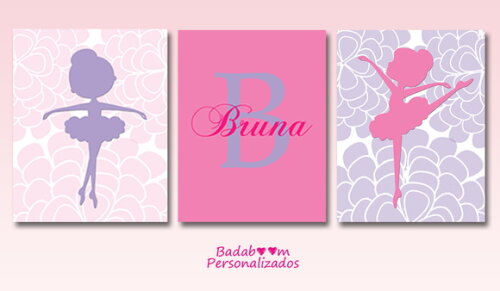 Kit Arte Digital para Poster Bailarina - C.786