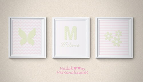 Kit Arte Digital para Poster Jardim III