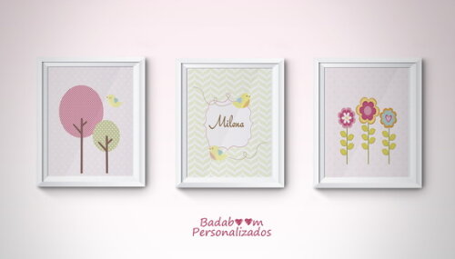 Kit Arte Digital para Poster Jardim
