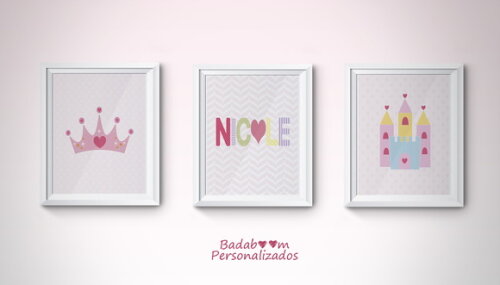 Kit Arte Digital Para Poster Princesa