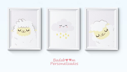 Kit de Artes Digitais para Poster Ovelhas