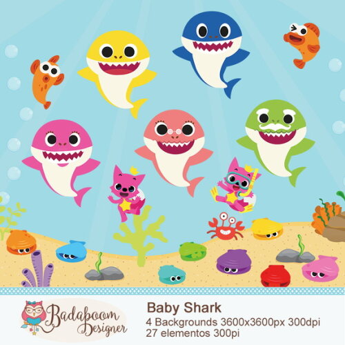 Kit Digital Baby Shark