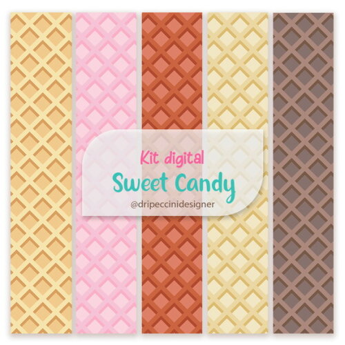 Kit Digital Sweet Candy