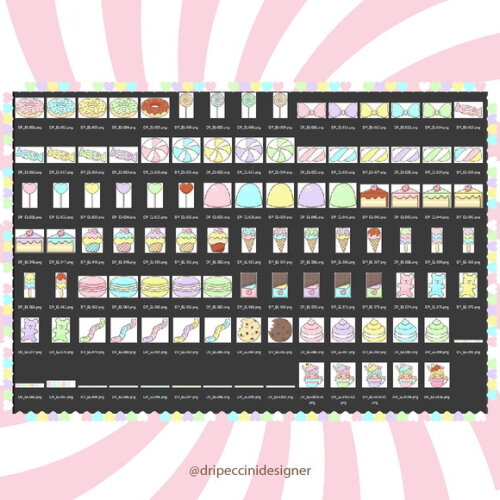 Kit Digital Sweet Candy