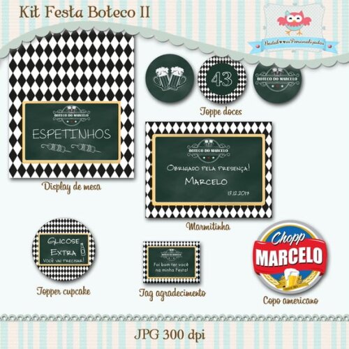 Kit Festa Boteco