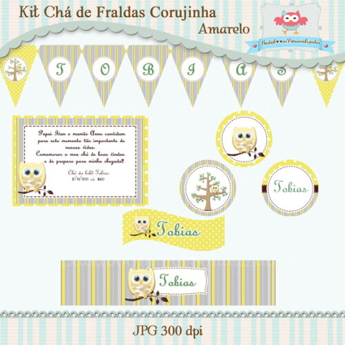 Kit Festa Coruja - C.630
